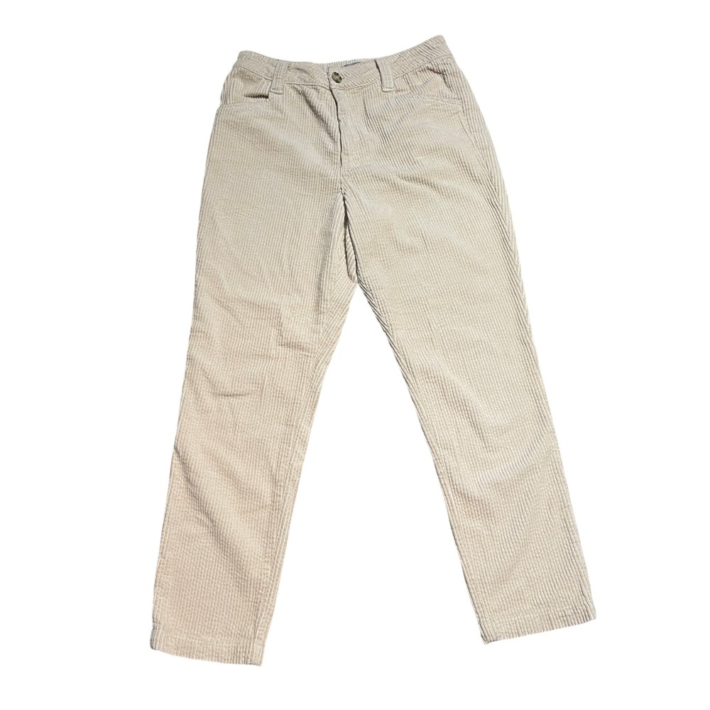 Kut From The Kloth Corduroy Pants Womens Size 6 Beige Casual Cotton Blend - Picture 3 of 9
